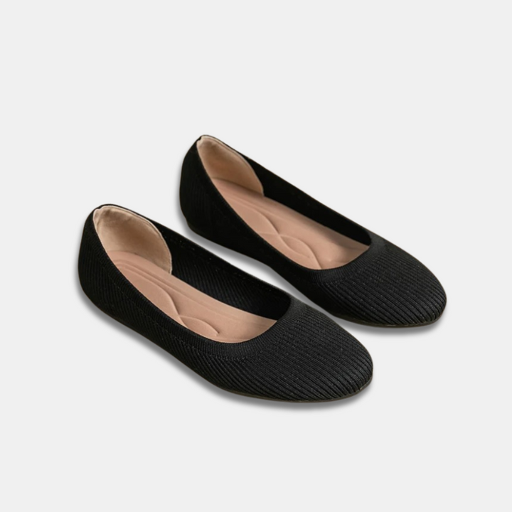 "Flera färger ballerina dam skor, elegant design, bekväma, olika storlekar, idealiska för vardag och speciella tillfällen."