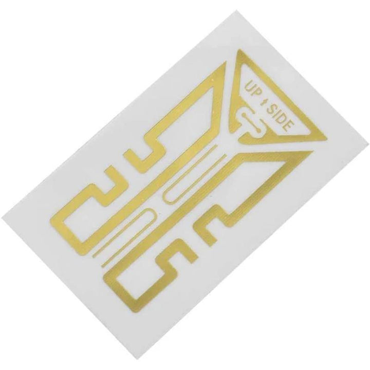 "Gyllene mobiltelefon signalförstärkare, kompakt enhet, förbättrar mottagning och samtalskvalitet med 4-band stöd."