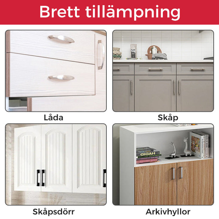 "Hålslagare i aluminiumlegering för lådhandtag, justerbar och robust, perfekt för träbearbetning och exakt håltagning."