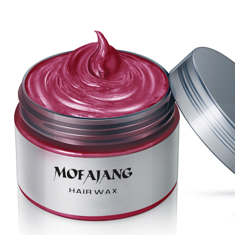 "Hårfärgsvax med livfulla färger för kreativ styling, naturliga ingredienser och enkel applicering hemma."