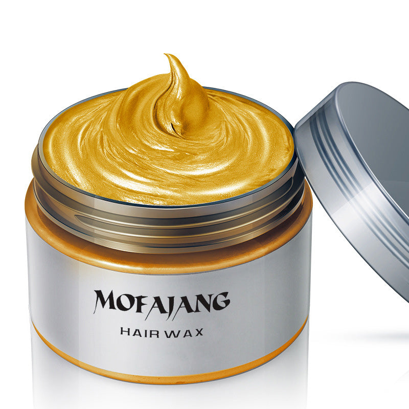 "Hårfärgsvax med livfulla färger för kreativ styling, naturliga ingredienser och enkel applicering hemma."
