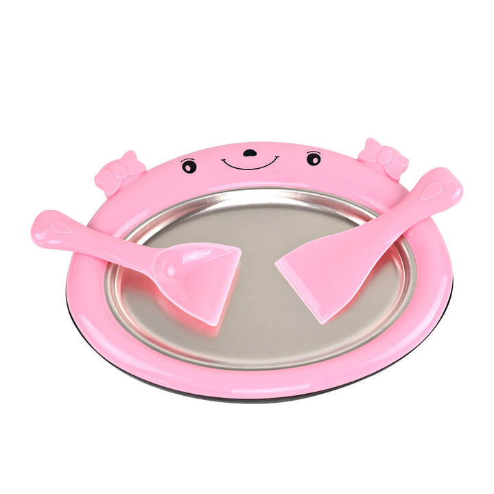 Hemmajord glassmaskinplatta för snabb isberedning, en praktisk kökspryl för din dessert.