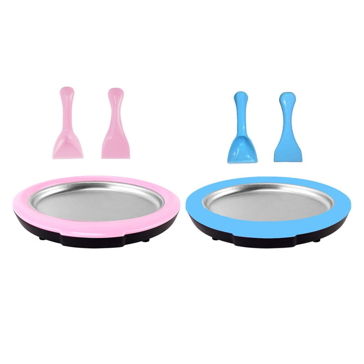 Praktiskt köksredskap: glassmaskinplatta utan el för att göra frysta godsaker hemma.