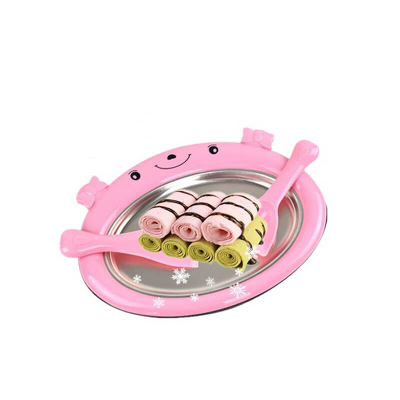 Enkel glassmaskinplatta som gör sorbet och glass utan att behöva elektricitet.