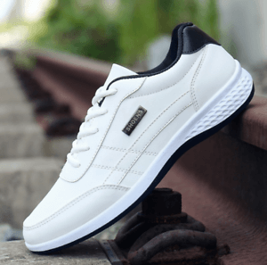 "Högkvalitativa herrsneakers, sportiga och bekväma med stilren design, perfekt för aktiv livsstil"