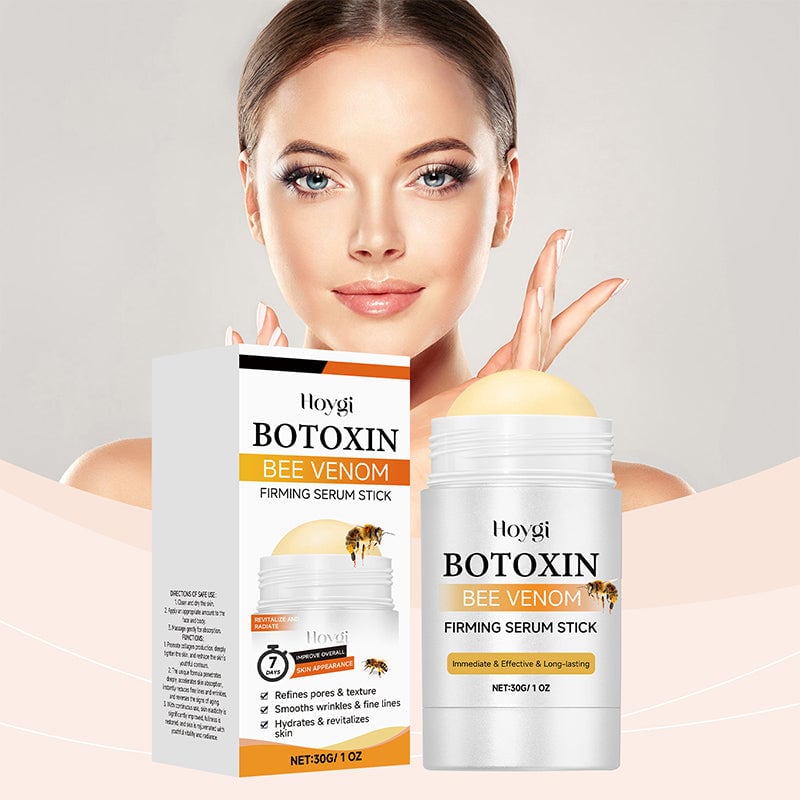 Hudvårdsstift för djup näring, ljus beige färg, slimmad design. Perfekt för att ge huden lyster och ungdomlig glöd.