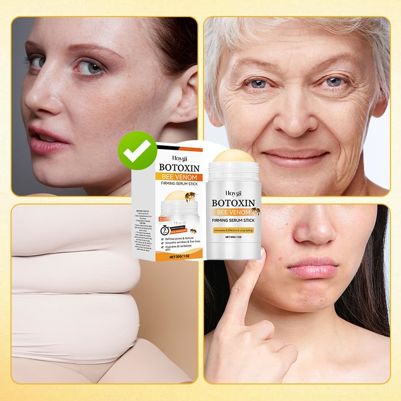 Hudvårdsstift för djup näring, ljus beige färg, slimmad design. Perfekt för att ge huden lyster och ungdomlig glöd.