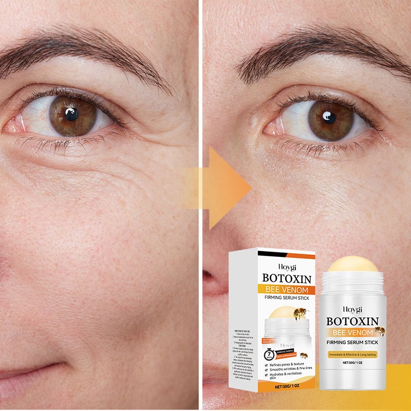 Hudvårdsstift för djup näring, ljus beige färg, slimmad design. Perfekt för att ge huden lyster och ungdomlig glöd.