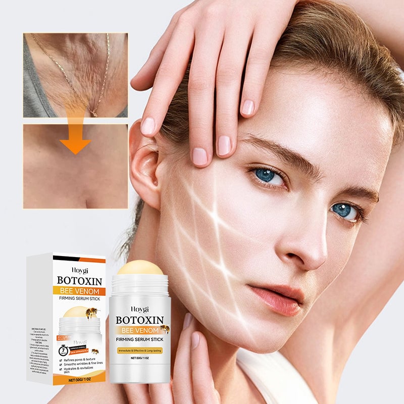 Hudvårdsstift för djup näring, ljus beige färg, slimmad design. Perfekt för att ge huden lyster och ungdomlig glöd.