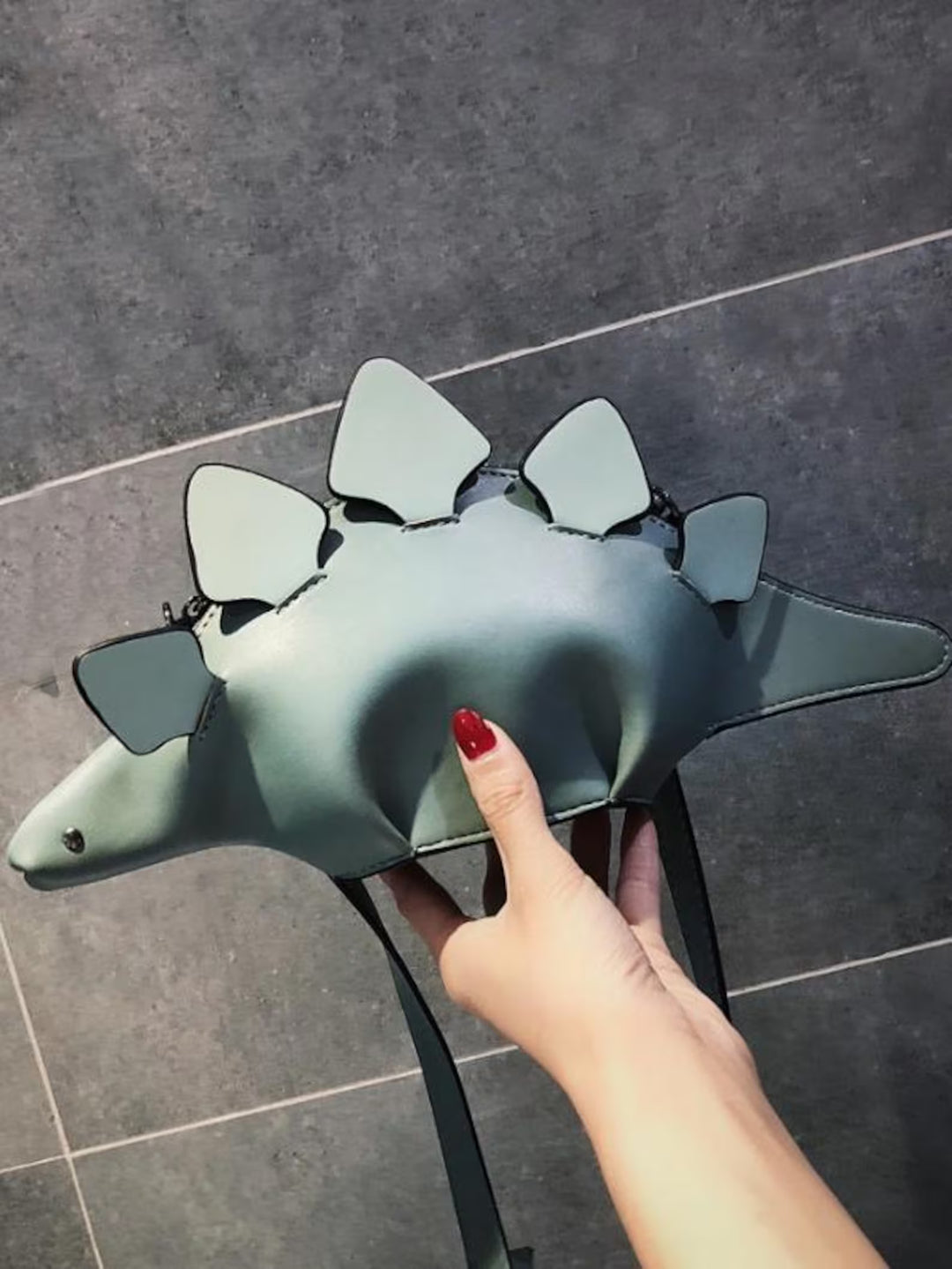 Dinosaur Handväska för Damer med Justerbar Axelrem