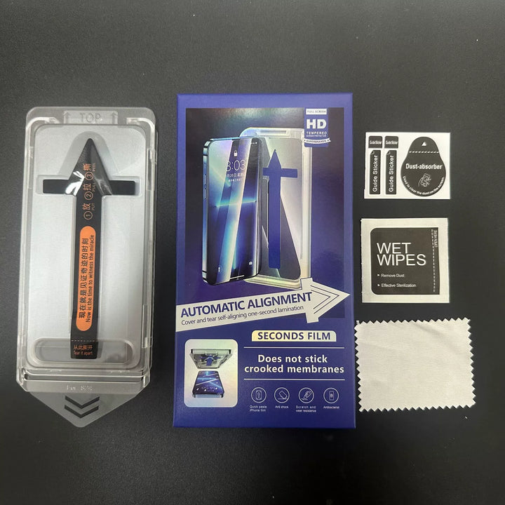 Skärmskydd av sekretessglas för smartphone