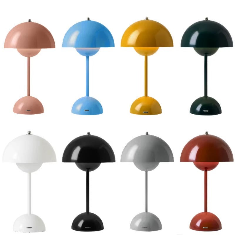 Bordslampa | Svamplampa Flowerbud | Batteridriven LED Sken