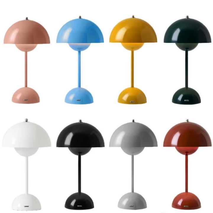 Bordslampa | Svamplampa Flowerbud | Batteridriven LED Sken