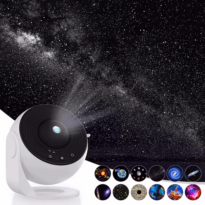 Stjärnprojektor - 13 Universum i HD | Anpassningsbar