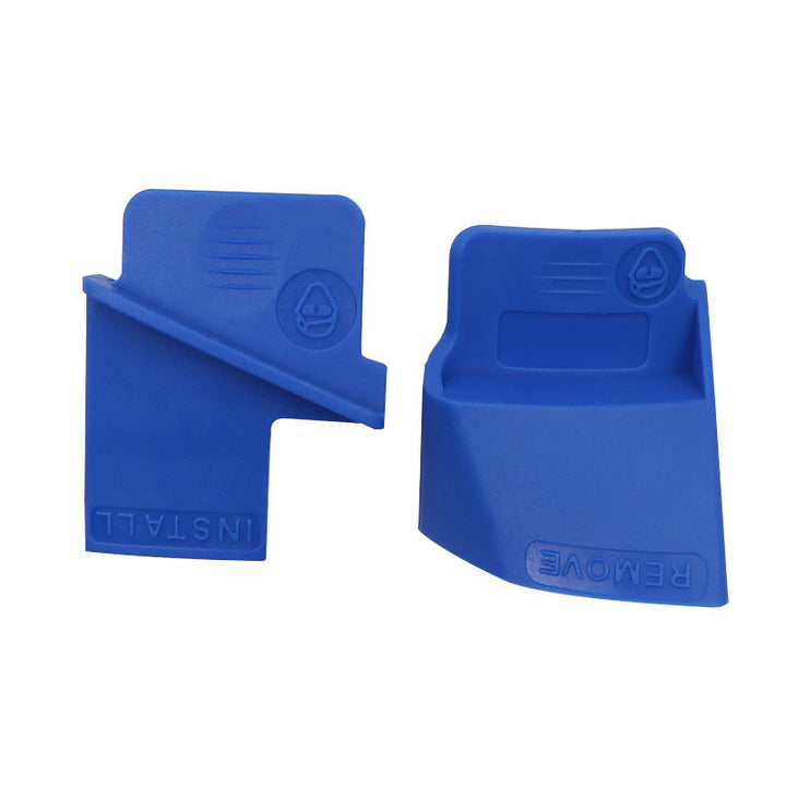 "Innovativt motorbältesverktyg i metall och plast för snabb installation, kompakt och hållbart för garagearbete."