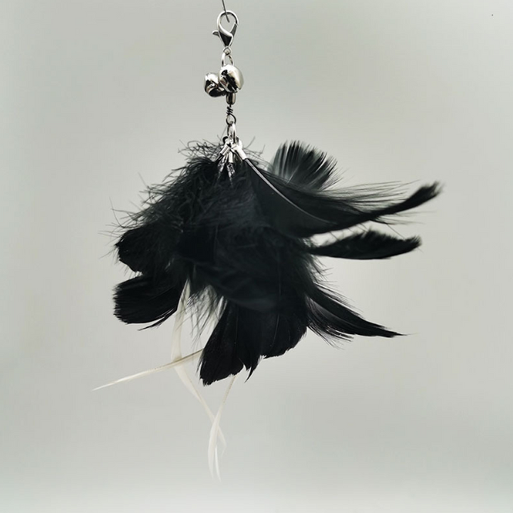 "Interaktiv kattleksak med fjädrar och sugkopp för lekstund. Engagerande färgglad design som stärker kattens instinkter."