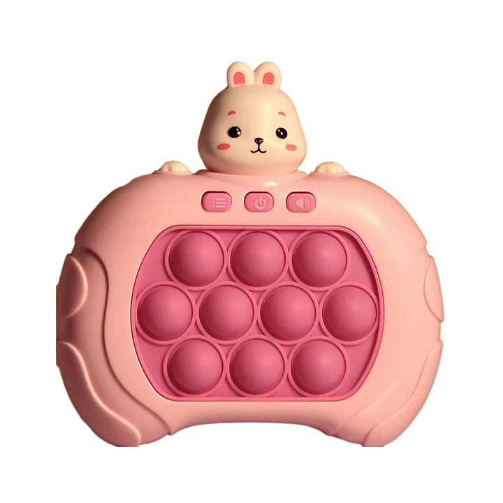 "Interaktiv pusselkonsol för barn med färgglada figurer, tränar kognitiva färdigheter och fantasi, säker plast"