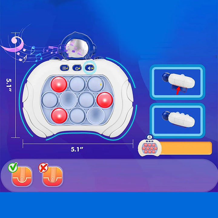 "Interaktiv pusselkonsol för barn med färgglada figurer, tränar kognitiva färdigheter och fantasi, säker plast"