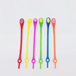 Röd + Gul + Rosa + Ljusgrön + Himmelblå + Orange (12 ST SET)