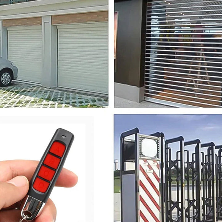 "Kompakt 4-i-1 fjärrkontrollduplikator med enkel design, effektivt kloningsverktyg för organisering av fjärrkontroller."