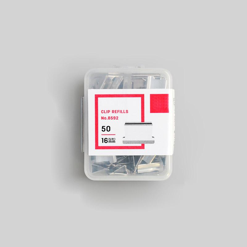 "Kompakt klippautomat i blå och vit färg, ergonomisk design med anti-skid funktion för kontor och hem."