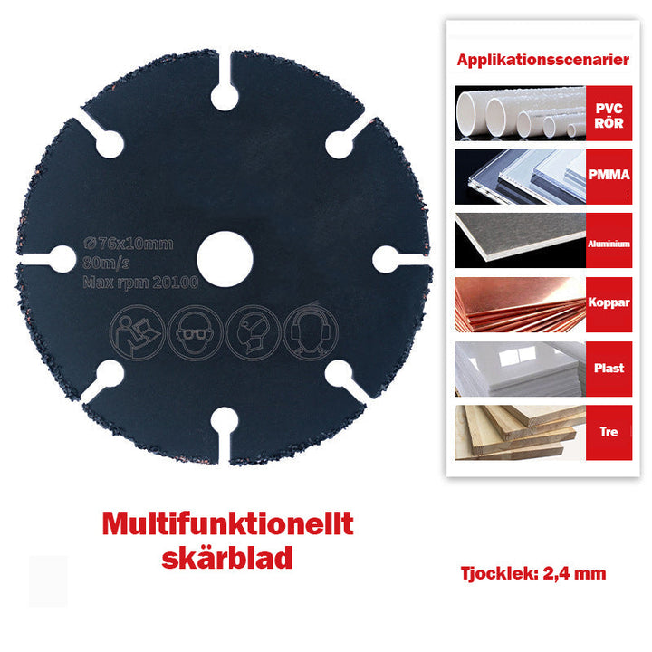 "Kompakt sladdlös mini vinkelslip, svart batteri, robust design; perfekt för kapning och polering i hem och verkstad."