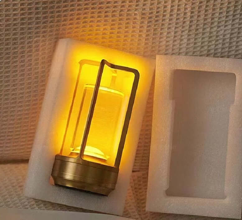Kompakt Uppladdningsbar Dimbar Skrivbordslampa – Perfekt Belysning Var Du Än Är - Glowseva