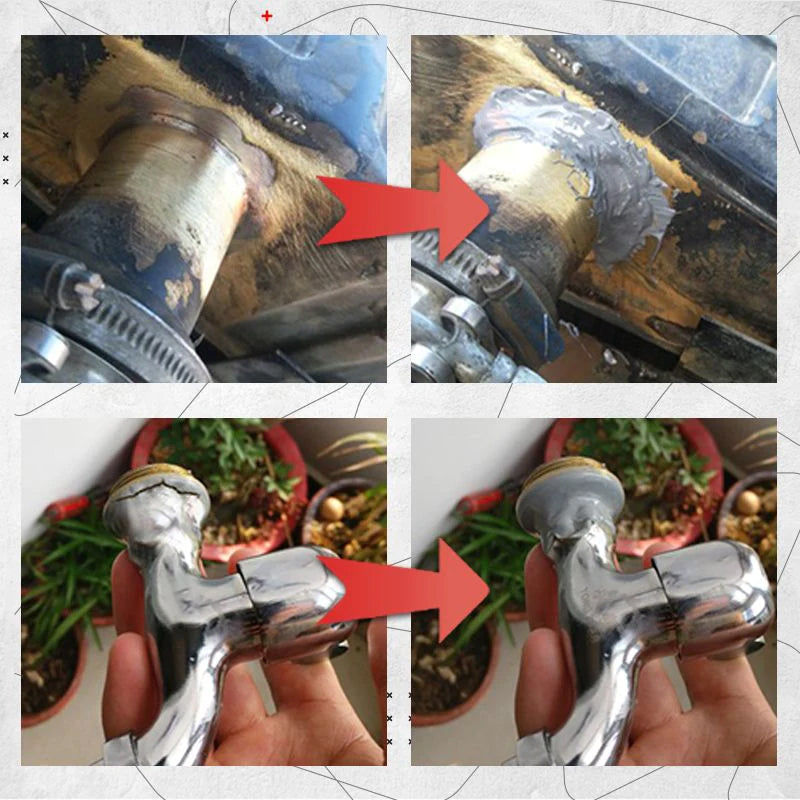 "Kraftfullt reparationslim för hantverk och fordon, 95g tub, perfekt för metall, keramik och trä, i gör-det-själv-projekt."