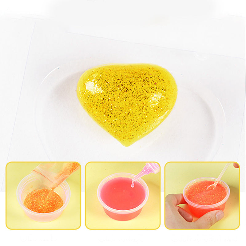 "Kreativt leksaksset för barn med magiska vattenformer i färgglada kombinationer, främjar kreativitet och lek."