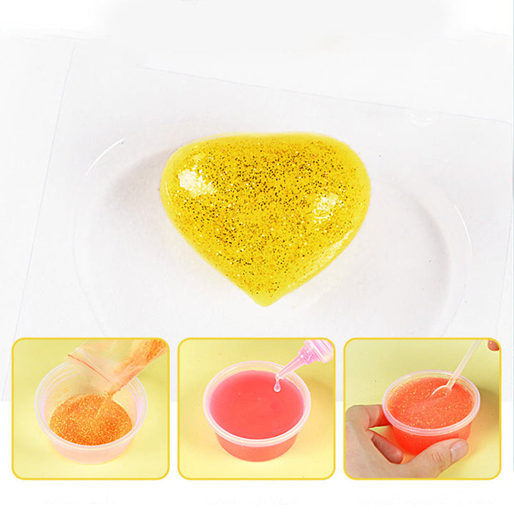 "Kreativt leksaksset för barn med magiska vattenformer i färgglada kombinationer, främjar kreativitet och lek."