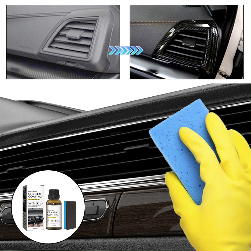 "Kristallbeläggning för biltillbehör ger bilen hållbar glans, skyddar ytor och är enkel att applicera."