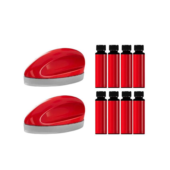 "Kristallklar bilglasrengörare, tar bort oljefilm och smuts snabbt, säker synlighet. Passar alla bilglas och speglar."