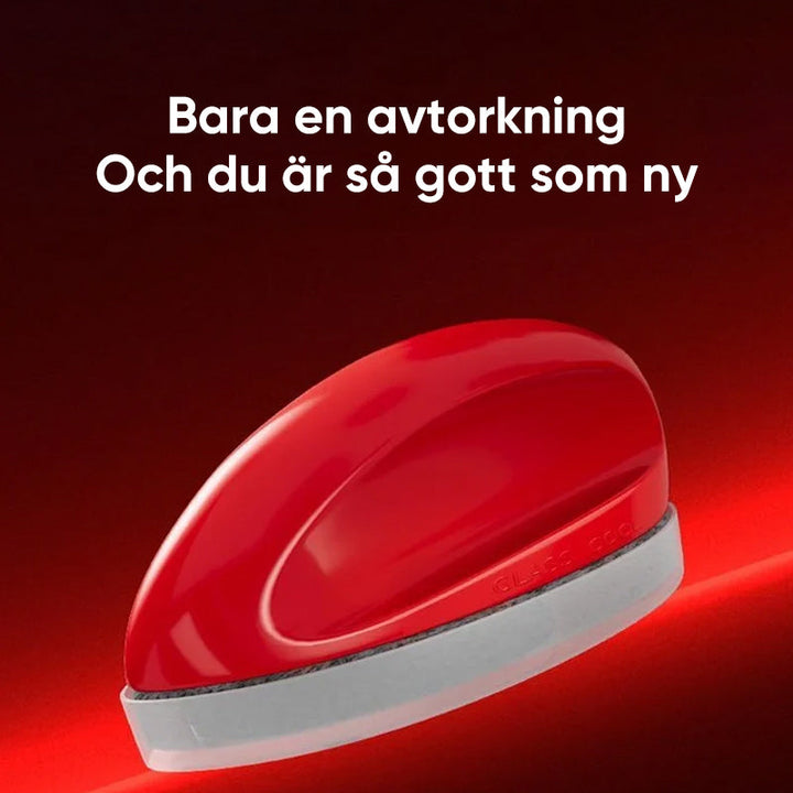 "Kristallklar bilglasrengörare, tar bort oljefilm och smuts snabbt, säker synlighet. Passar alla bilglas och speglar."