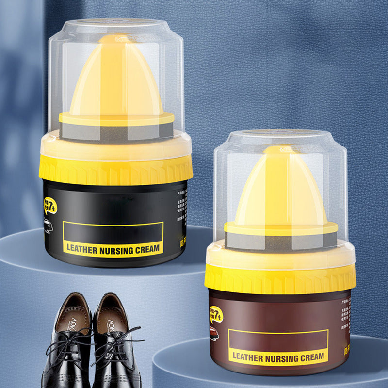 "Läderreparationskräm herrskor, flytande; återställ glans och färg, smidig applikation med svamp; 100g, flera färger."