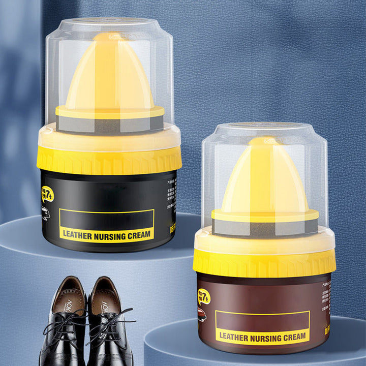 "Läderreparationskräm herrskor, flytande; återställ glans och färg, smidig applikation med svamp; 100g, flera färger."