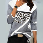 Vitt leopardtryck