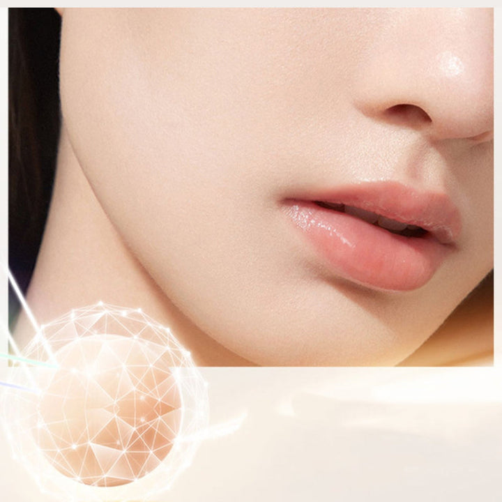 "Lätt matt foundation; flytande, fuktgivande, kollagen-berikad, för naturlig look och strålande hudton."