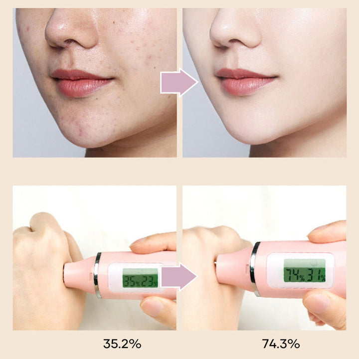 "Lätt matt foundation; flytande, fuktgivande, kollagen-berikad, för naturlig look och strålande hudton."