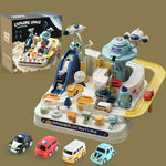 T805 Space Adventure med 4 bilar 26.6×26.6×20.7 cm
