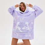 Tie-dye- Lila