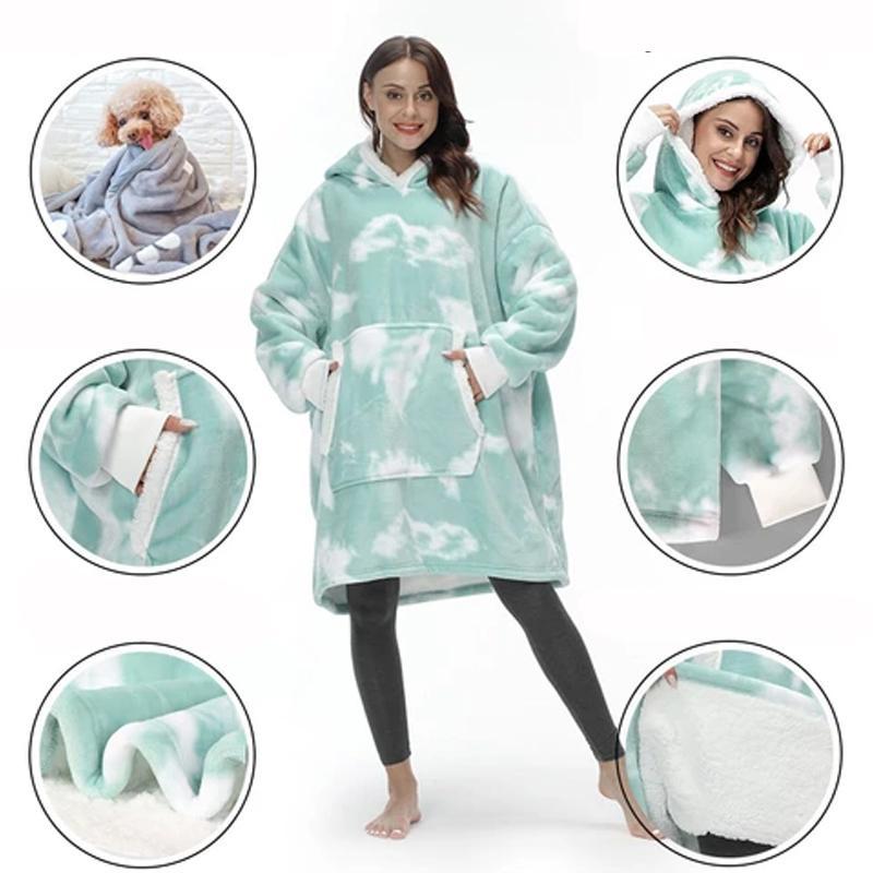 "Lös och mysig hoodie för dam och herr med stor ficka, rymlig huva och flera färgalternativ för maximal komfort."