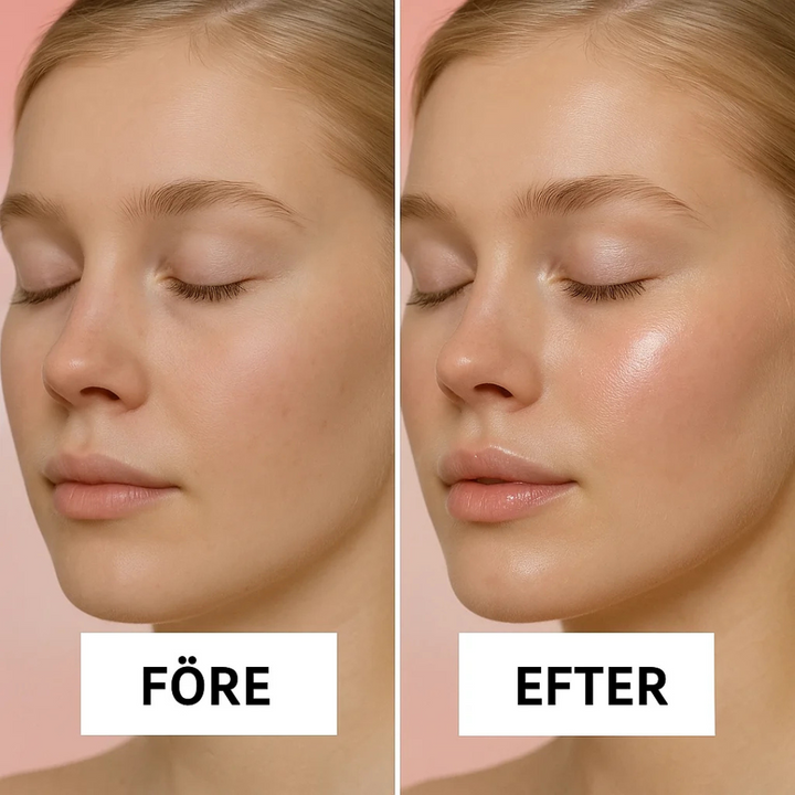 "Luminous Collagen Night Mask 75 ml, återfuktande nattmask med kollagen för mjukare, fastare hud, inkluderar borste."
