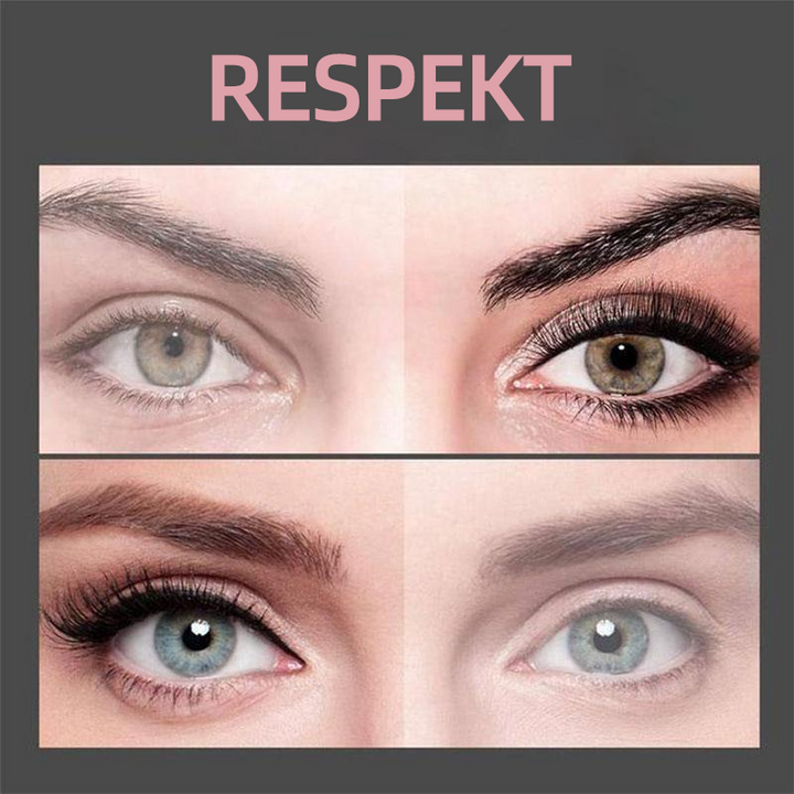 "Magnetiska återanvändbara ögonfransar med eyeliner, 5 magneter per frans, naturligt stilrent utseende"