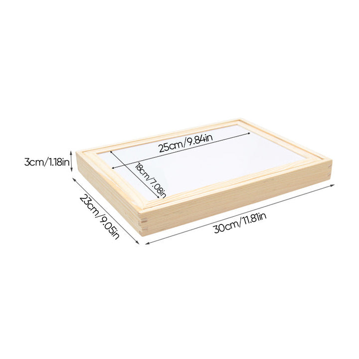 "Magnetiskt djurpussel ritbord för barn med målarverktyg och färgglada magneter, leksak för kreativ lek"
