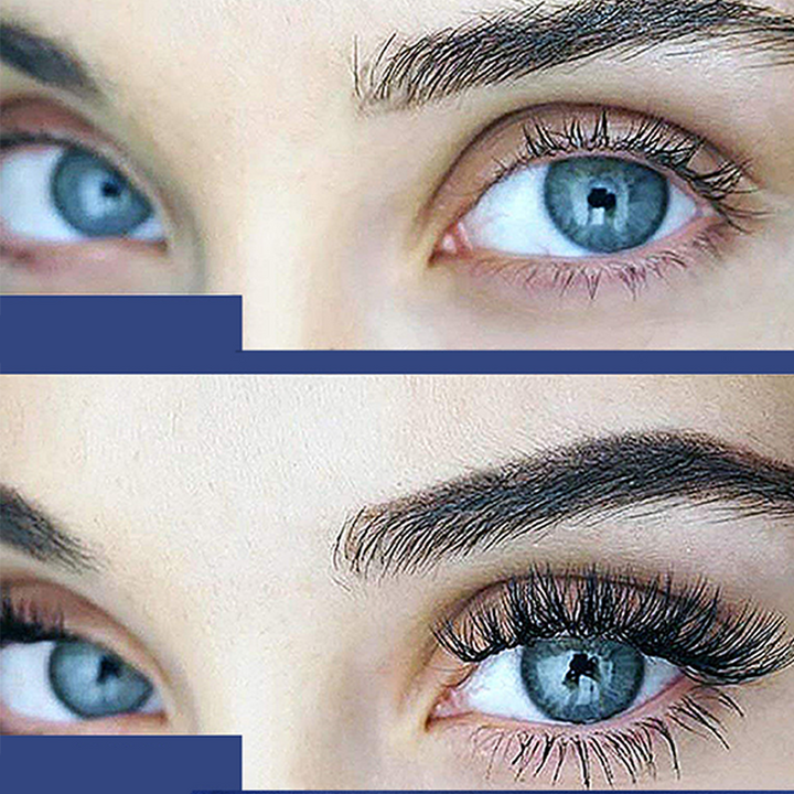 "Magnetiskt ögonfransset med böjare i rostfritt stål, enkelt att applicera och återanvända för en felfri ögonmakeup."