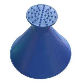 "Mångfärgad magisk isskrapa för bil, snabb och effektiv för isskrapning utan att skada ytor. Finns i olika färger."