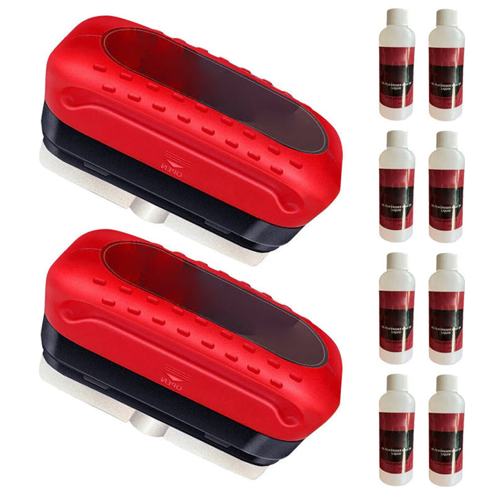 "Mångsidigt glasbeläggningsmedel för bilens vindrutor, ger hydrofobisk effekt, skyddar och förbättrar sikten vid regn."