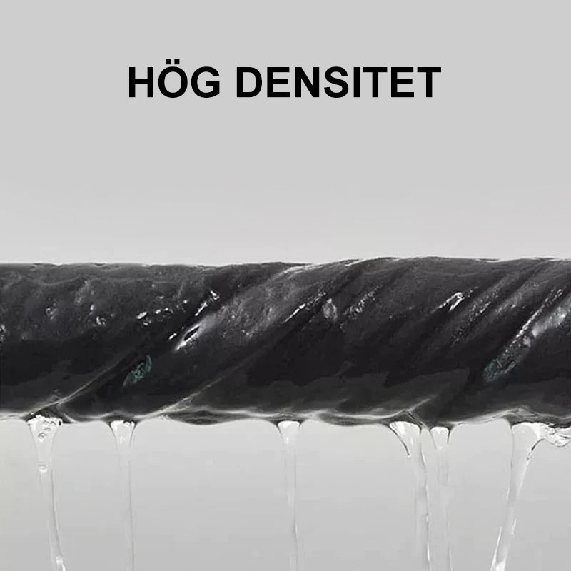 "Mikrofiber rengöringsduk grå, streckfri, 30x30 cm, för speglar och fönster. Tät fiberstruktur. Rengöring utan kemikalier."