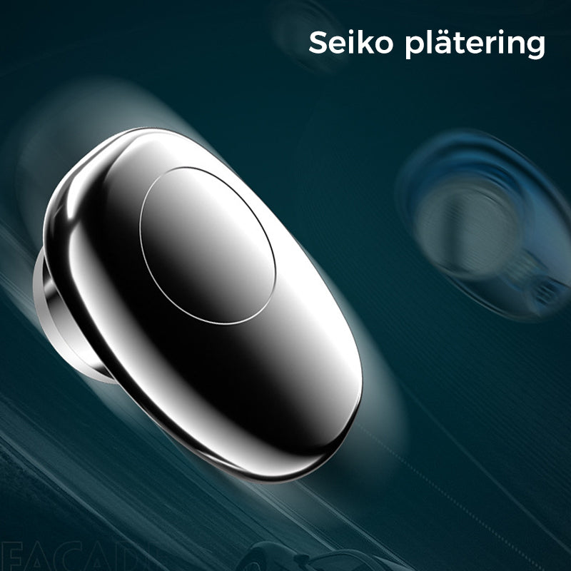 "Mini bärbar rakapparat i elegant design för män och kvinnor, kompakt och kraftig med 15 roterande blad."