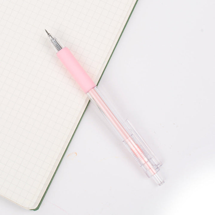 "Morandi färgad knivpenna med tecknat mönster, pennformad pappersskärare i plast, flera färgalternativ, 142mm lång."